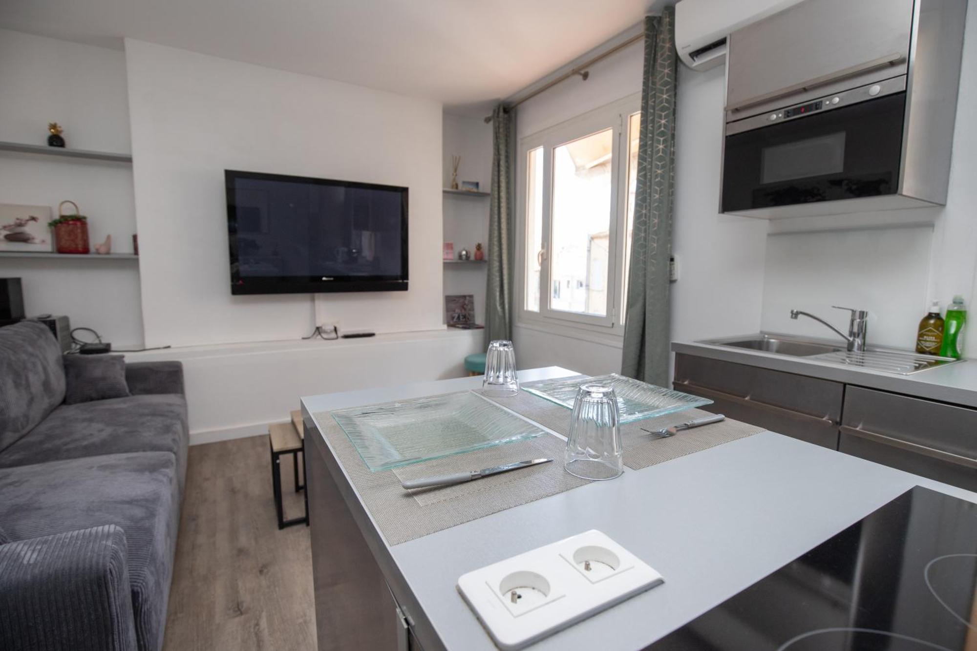 Croisette Escape - Wifi - Clim - Hypercentre Appartement Cannes